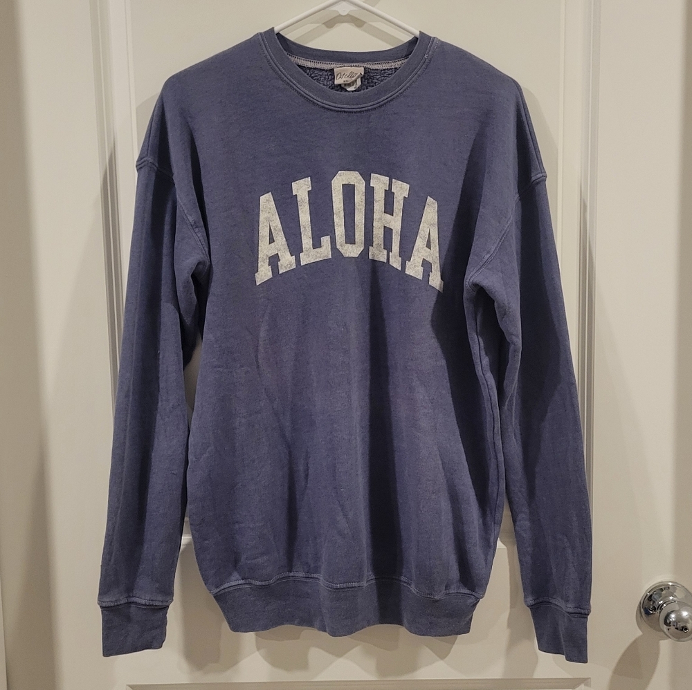 Oat Collective Aloha Sweatshirt Size Medium